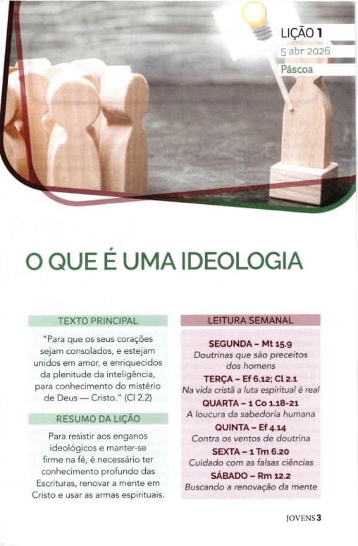 Arte da lição 1 — O Que é uma Ideologia