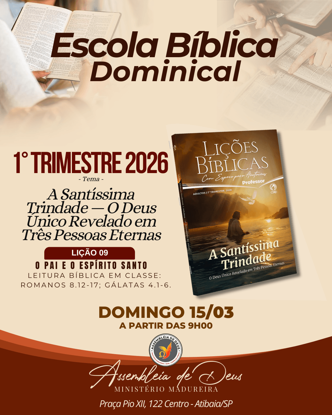 Escola Bíblica Dominical (EBD)